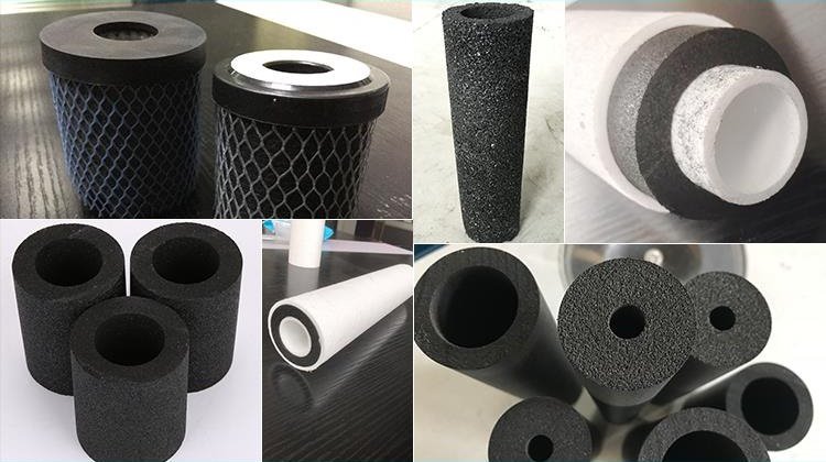 1.CTO Activated Carbon Block Filter Cartridge 1.CTO Activated Carbon Block Filter Cartridge